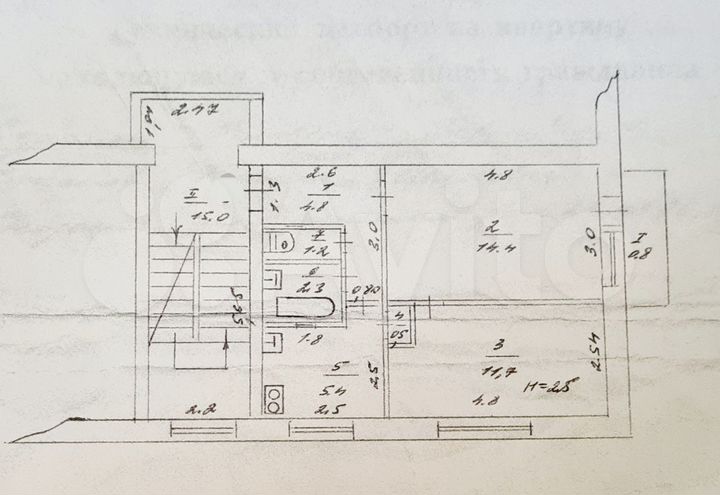 2-к. квартира, 40,5 м², 4/5 эт.