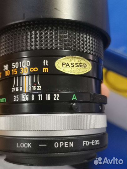 Переходное кольцо Canon FD Canon EOS