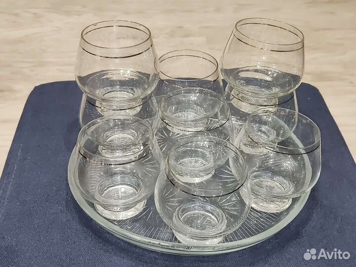 Бокалы стеклянные