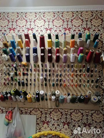 Нитки швейные