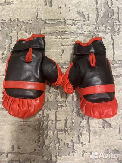 Боксерские перчатки детские 5лет