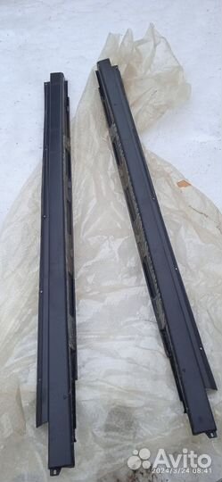 Бампер передний задний накладки на пороги