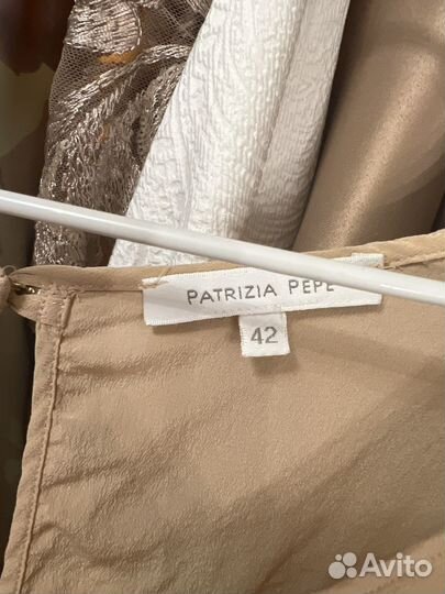 Блуза 100% шелк 44-46 patrizia pepe