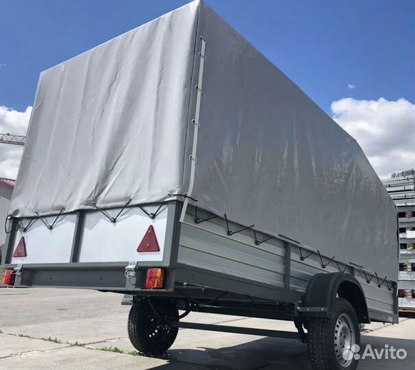 Прицеп Славич 3,5х1,5 новый с тентом