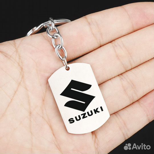 Брелок жетон для ключей с логотипом 