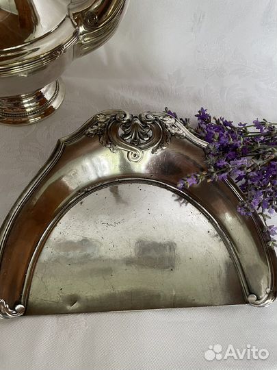 Антикварный набор совочков для крошек