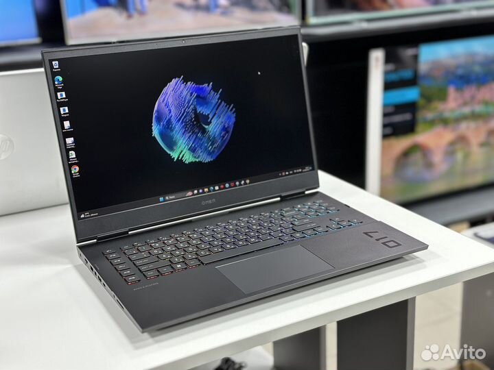 Новый HP omen 17.3 IPS Core i7 12 RTX3060 140w