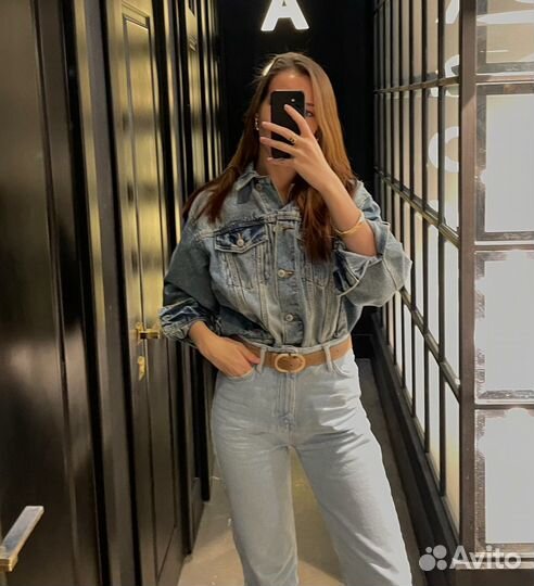 Джинсовая куртка Pull bear s