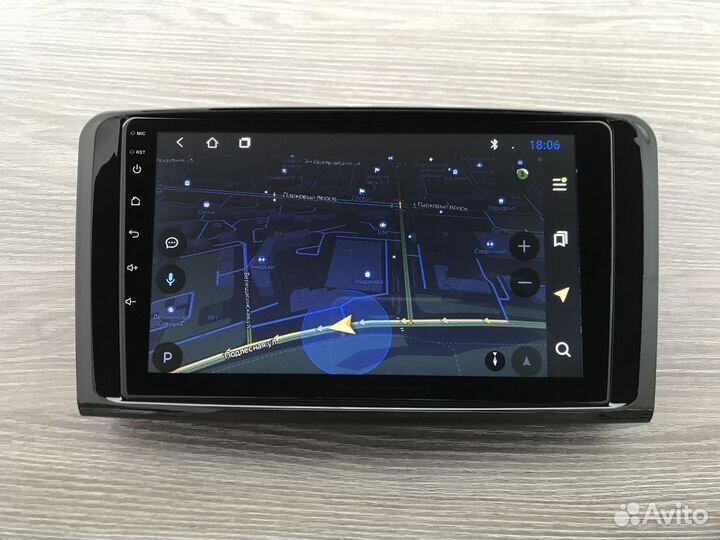 Магнитола Mercedes-Benz ML/GL с камерой на Android