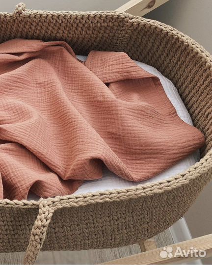 Муслиновые пеленки mjolk 2 шт (новые)