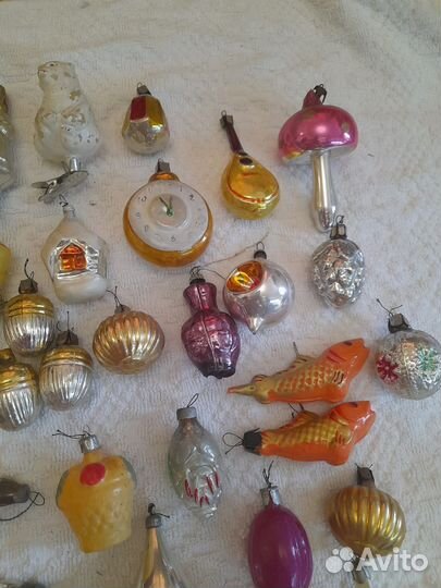 Елочные игрушки СССР