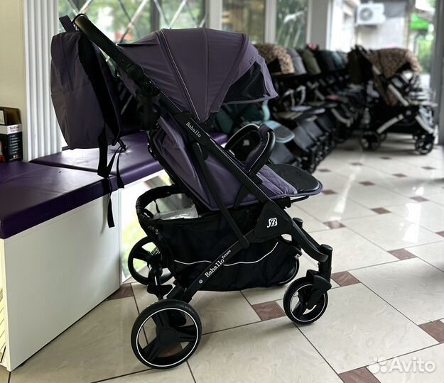 Прогулочная коляска baballo 2024 фиолетовый