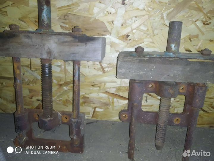 Тиски столярные