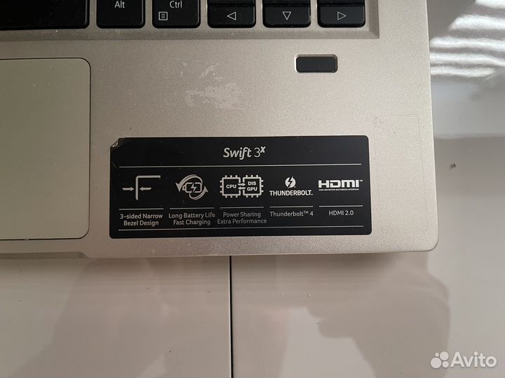 Ноутбук Acer Swift 3X SF314-510G-74N2 1920x1080