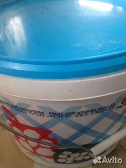 Ведро пластиковое пищевое