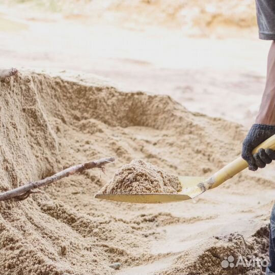 Песок карьерный, щебень, щпс Доставка