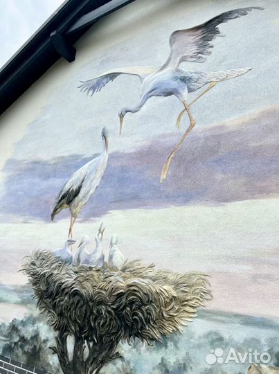 Роспись Стен, Картины, Барельеф, Муралы