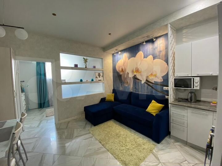 1-к. апартаменты, 34 м², 1/4 эт.