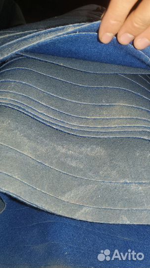 Ковролин бу бежевый/синий