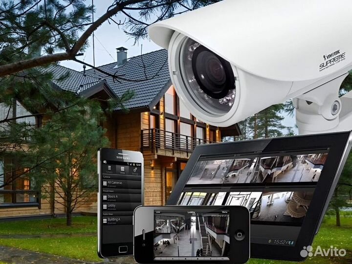 Установка видеонаблюдения. Системы видеонаблюдение