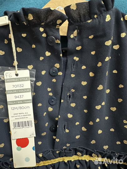 Платье для девочки 80