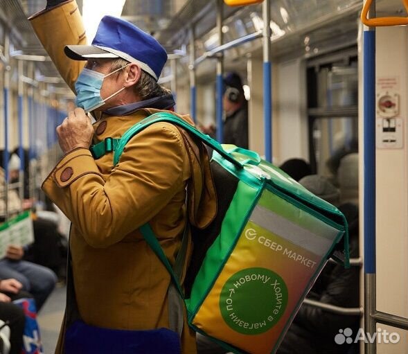 Пeший кy pьер-сборщик 16+