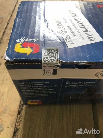 Датчик массового расхода воздуха двс