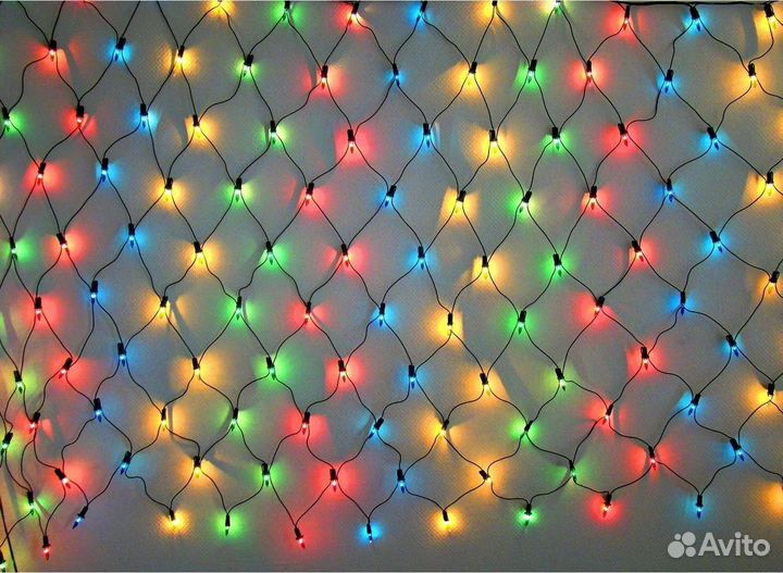 Сетка LS 320 LED, 3*2м 220V Ip 55 (прозрачный пров