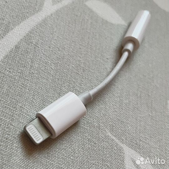 Переходник Apple Lightning на 3.5 мм, оригинал