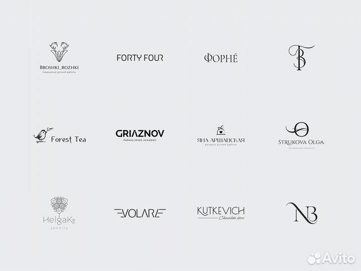 Разработка логотипа фирменный стиль нейминг