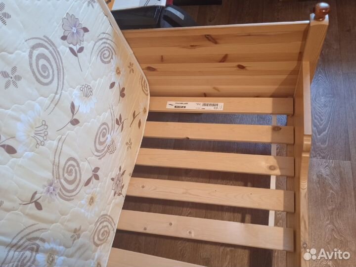 Детская кровать IKEA раздвижная сундвик