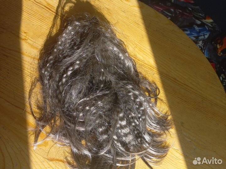 Хвост шиньон на крабе