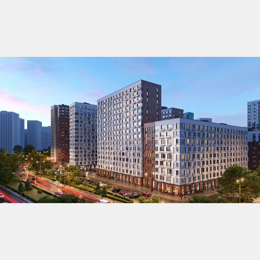 4-к. квартира, 96,5 м², 17/21 эт.