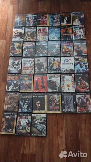 Игровые диски на Ps2
