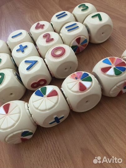 Кубики из пвх «Веселая арифметика»