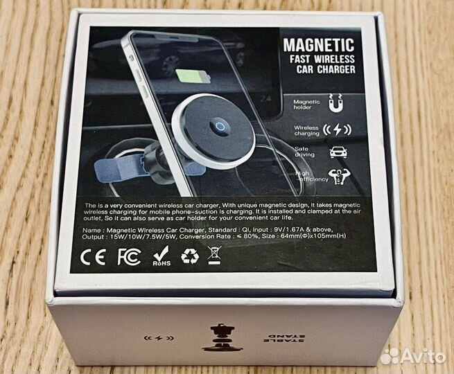 Беспроводная автомобильная зарядка с Magsafe