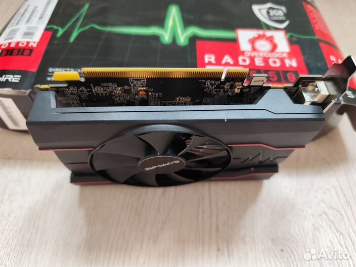 Видеокарта Sapphire Pulse Radeon RX550 2GB GDD5