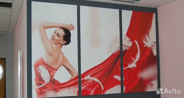 Монтаж фолии и рекламных конструкций