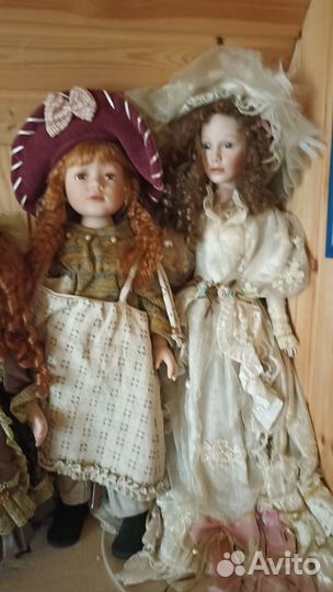 Куклы фарфоровые коллекционные