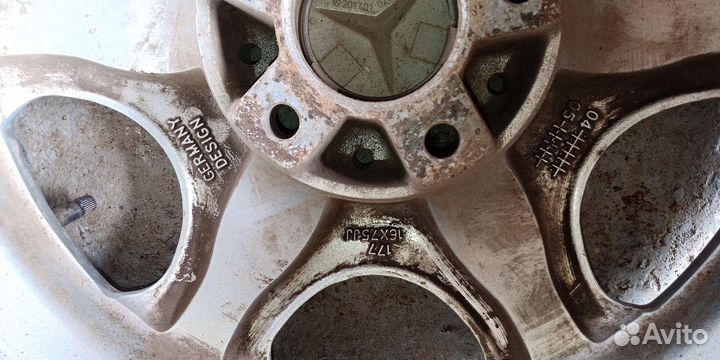 Литые диски r16 на mercedes