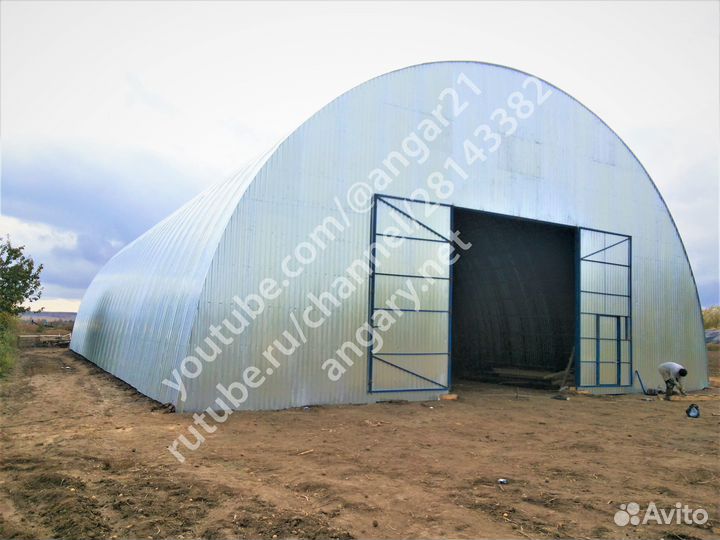 Ангар под ключ 450 м2