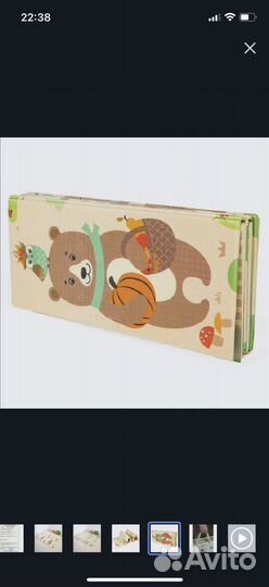 Детский мягкий коврик для ползания