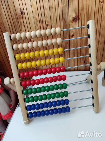 Развивающие деревянные игрушки