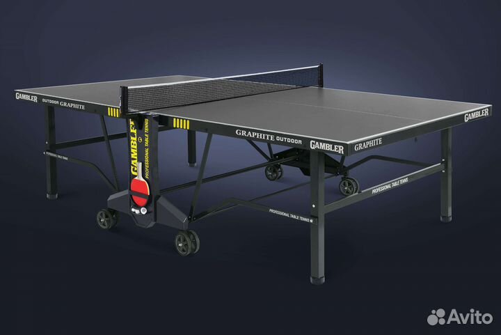 Всепогодный теннисный стол 6 мм столешница