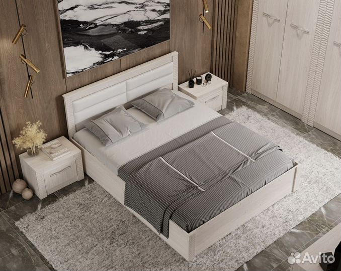 Спальня Монако ясень белый