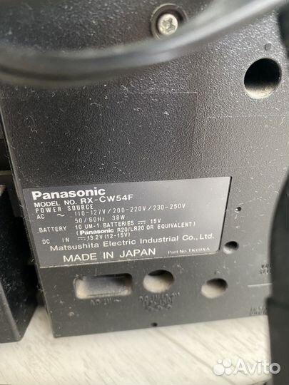 Panasonic rx-cw54F магнитола
