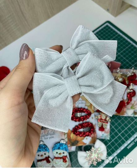 Резиночки для волос ручной работы