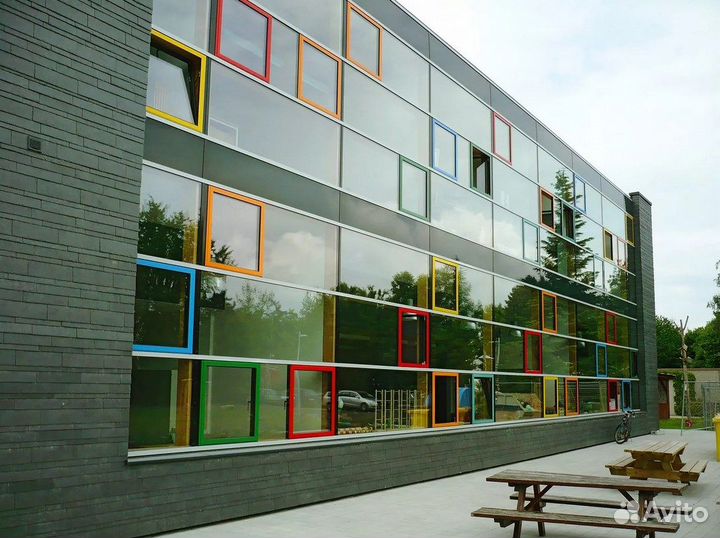 Остекление фасада