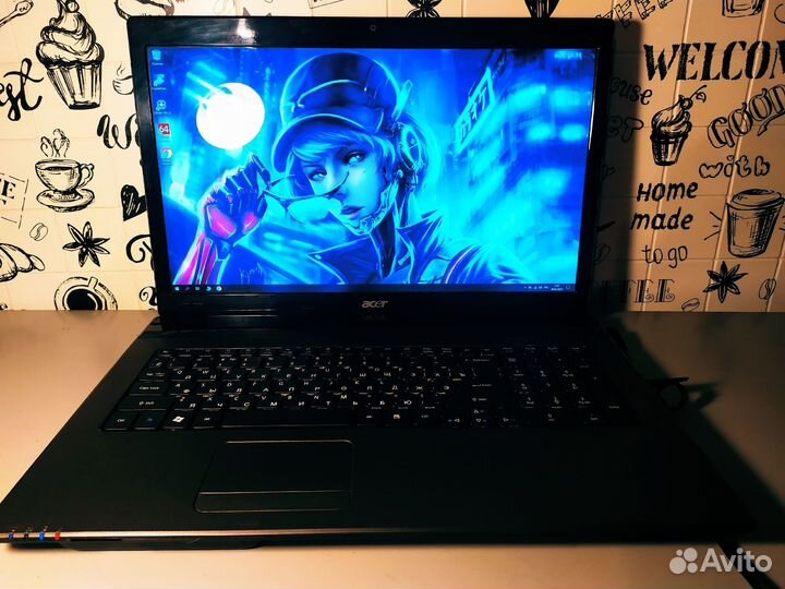 Acer 7750G-17 Дюймов\i3-2 Gen\4 Озу\1 GB Видео