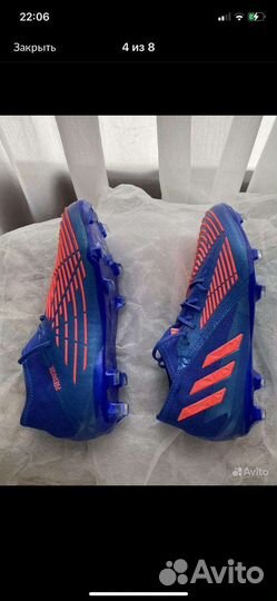 Бутсы adidas predator edge.1